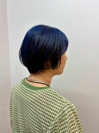 ショート カラー みぞぐち じゅりのヘアスタイル