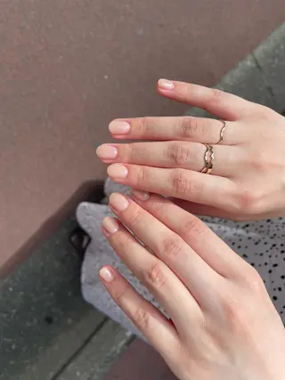 ネイル はばすみれ🎀ﾈｲﾙ 光ﾌｪｲｼｬﾙ ﾍｱのネイルデザイン