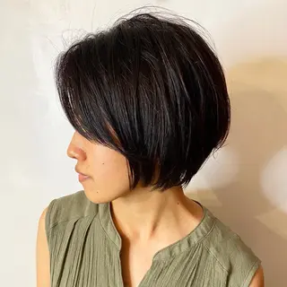 ショート 藤田 遼のヘアスタイル
