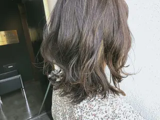 ミディアム カラー 髪質改善/艶髪/ 木山ゆかりのヘアスタイル