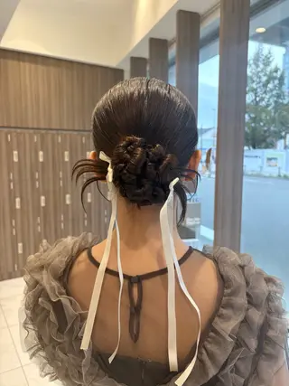 ロング ヘアアレンジ 🤍透明感カラー・ きらら🤍のヘアスタイル