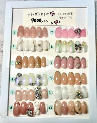 ネイル Queennail 北堀江megumiのネイルデザイン