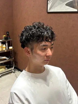 ショート パーマ メンズ メンズ特化 / Reiのヘアスタイル