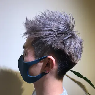 メンズ 🎀𝑴𝑰𝑯𝑶 長岡/ケアカラー🎀のヘアスタイル