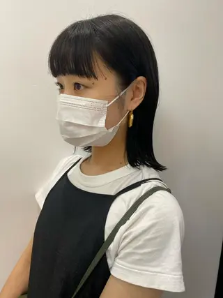 ミディアム カラー ヒラノホナミ 🫧透ける艶髪🫧のヘアスタイル