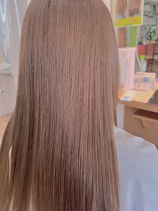 ロング カラー 髪質改善TR特化 副店長 坂田一樹】のヘアスタイル
