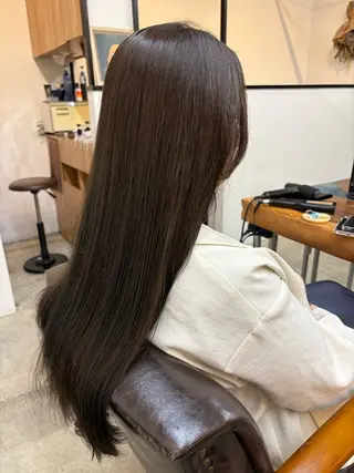 ロング カラー 吉沢 史翔のヘアスタイル