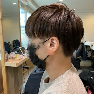 ショート カラー メンズ ノグチ ナツコのヘアスタイル