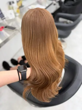 カラー 透明感ベージュ🎀 Anju/渋谷🎀のヘアスタイル