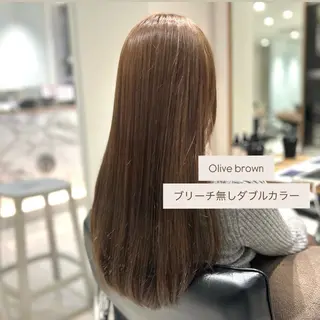 カラー サラ艶/韓国ヘア ︎🌟璃奈 (ﾘﾅ)のヘアスタイル