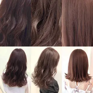カラー 💖ブリーチなし透明 感💖ASAHIのヘアスタイル
