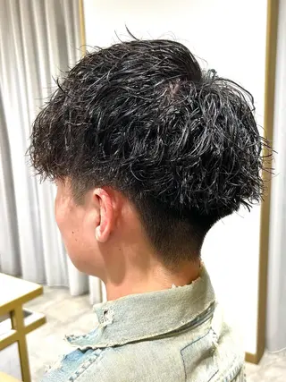 ショート パーマ メンズ メンズパーマ職人 加藤 弘貴のヘアスタイル