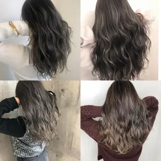 ロング 美髪矯正・レイヤー 倉友哉のヘアスタイル