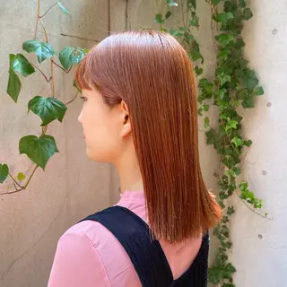 ミディアム 大人可愛い♡コテ巻き パーマ🌼杉田 萌恵のヘアスタイル