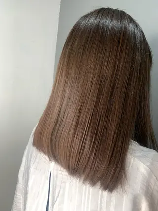 ロング カラー 田畑 優希のヘアスタイル