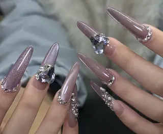 ネイル By moonネイル 🌷ワンホン/韓国風のネイルデザイン