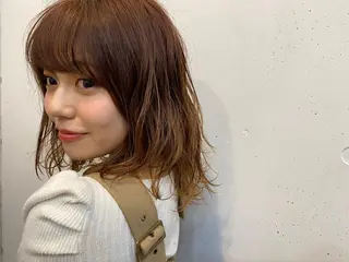 ミディアム 🍃透明感スタイル ｙｕ-ｋａ🍃のヘアスタイル