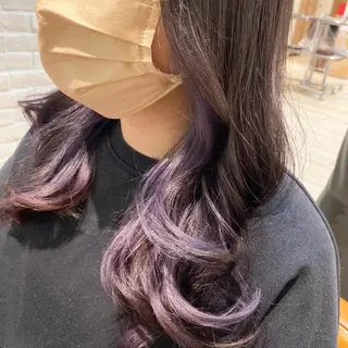 カラー ゆるふわパーマ🌼 アレンジ🌼リョウカのヘアスタイル