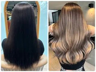 ロング カラー 北九州①の艶髪師♥️ ♣️♦️♠️翔大のヘアスタイル