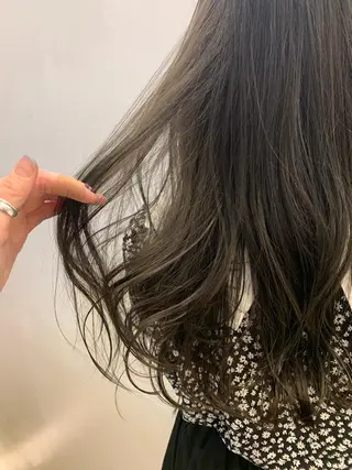 ロング カラー apish パーマ/夏琳🌻のヘアスタイル