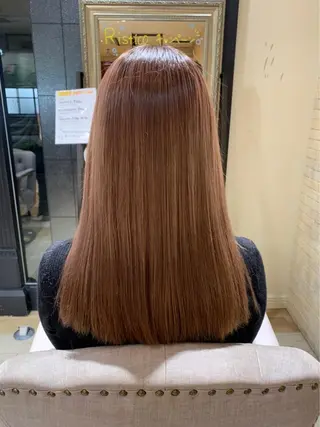 ロング ミルクティー量産💙 💙ブリーチ特化💙のヘアスタイル