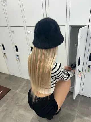 ロング カラー 🌸U-topia 🌸伊藤穂乃花🌸のヘアスタイル