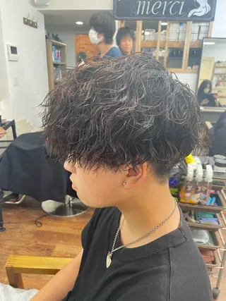 パーマ メンズ RITSUKI横浜 メンズ特化😎のヘアスタイル
