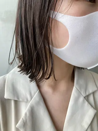 ショート カラー パーマ 波巻きスパイラルパー マ/シャドウパーマ駿のヘアスタイル