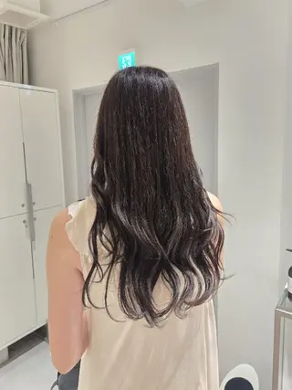 ロング カラー あかり/ 艶カラー/メンズのヘアスタイル