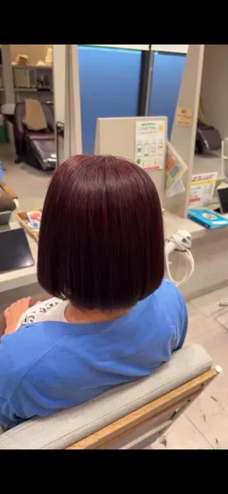 カラー 直井 和佳奈のヘアスタイル