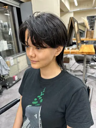 ショート メンズパーマ メンズ特化ryoのヘアスタイル