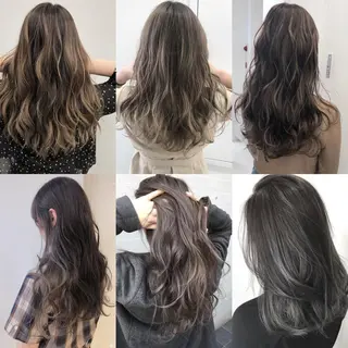 セミロング カラー ヘアアレンジ 似合わせ💖トレンド ✨TAKAMI😊のヘアスタイル