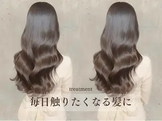 カラー 川﨑 蓮二　透明感カラーのヘアスタイル