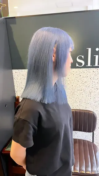 カラー 💖艶ハイトーン髪質 改善💖ケンシンのヘアスタイル