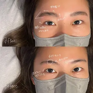 マツエク・マツパ アイブロウ GO TODAY SHAiRE SALON Vellmie店所属・吉祥寺kasumi 🌛eye/browのマツエク・マツパデザイン