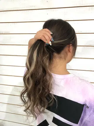 ロング カラー 🧡艶髪ちゅるん髪 🫧🧡YUKI❄️のヘアスタイル