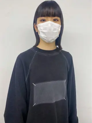 ミディアム ヘアアレンジ son hair HIROEのヘアスタイル