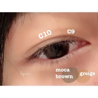 セミロング カラー ヘアアレンジ マツエク・マツパ まつパ/まつエク Ci belleのマツエク・マツパデザイン