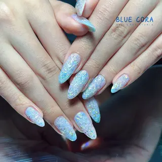 ネイル BLUE CORAのネイルデザイン