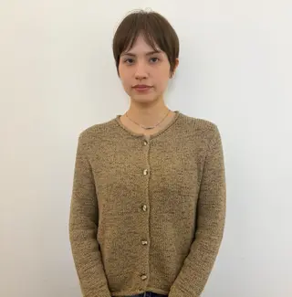 ショート カラー rougy所属・ベリーショート/ パーマ/shioriのヘアスタイル