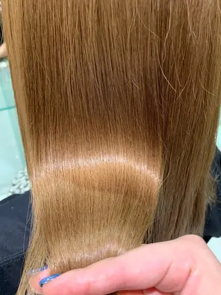 セミロング 大関 はるかのヘアスタイル