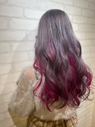 ロング カラー 栄/レイヤーカット /ケアブリーチ🍁楓のヘアスタイル