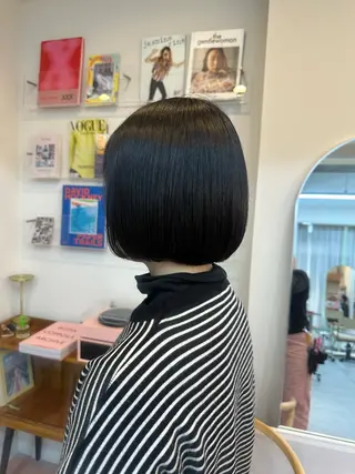 ミディアム 安井 美咲希のヘアスタイル