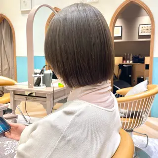 ミディアム カラー 🍎大人可愛い小顔 ボブ🍏shioのヘアスタイル