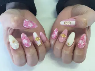 ネイル 💎🐰 saki. m 🐰💎のネイルデザイン