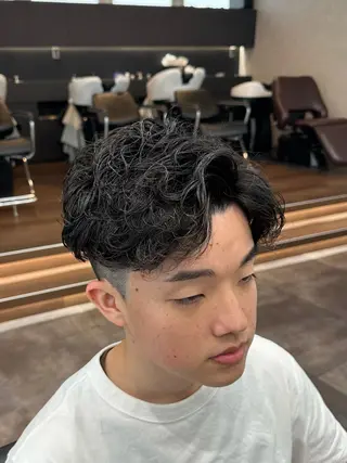 ショート パーマ メンズ ！メンズ特化！ 田中健輔のヘアスタイル