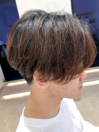 ショート メンズ 小林 優太　メンズパーマ✨のヘアスタイル