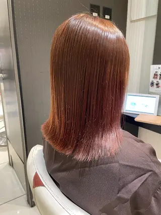 ミディアム カラー 渡辺 広輝のヘアスタイル