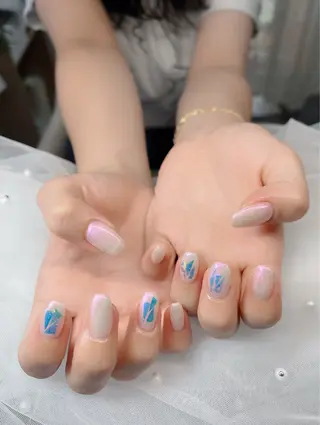 ネイル ハイネイル 自宅サロンのネイルデザイン