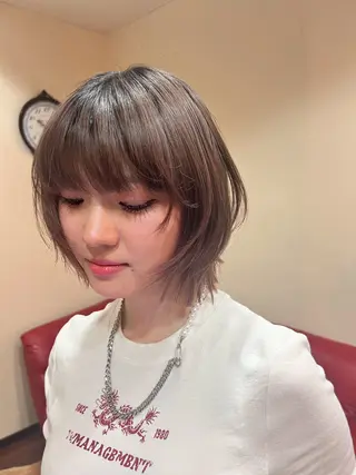 ショート 韓国スタイル🫧 サーシャのヘアスタイル